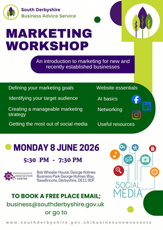 Marketing Workshop - 8 June 2026